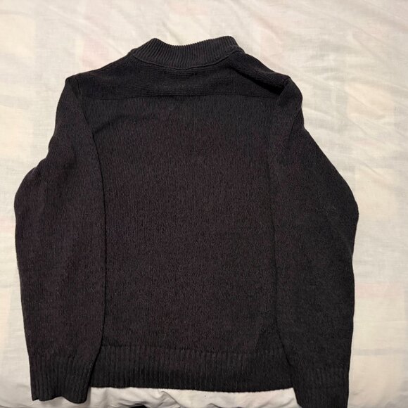 Eddie Bauer 14 Zip Cotton Sweater XL - Picture 3 of 3